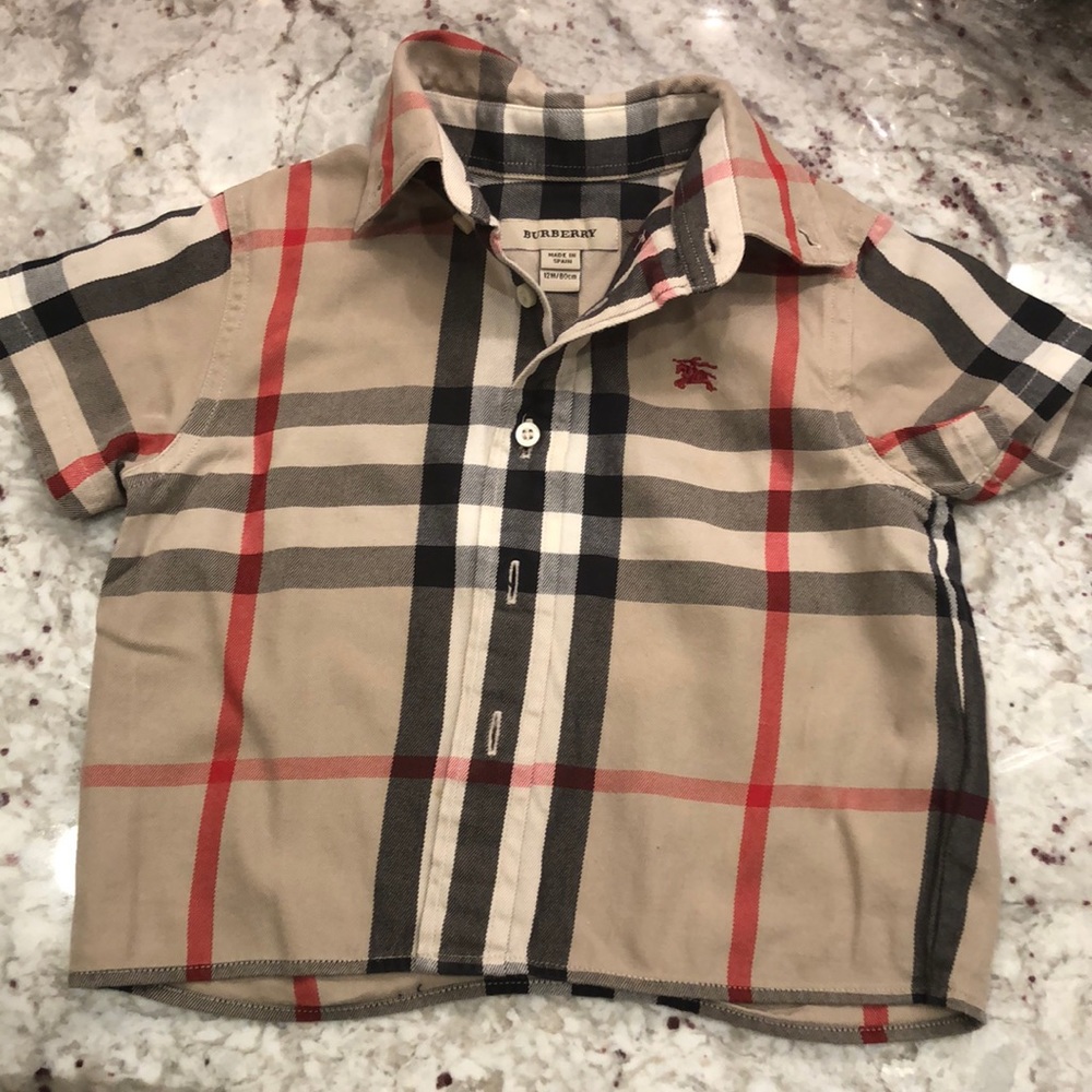 Little boys button down shirt